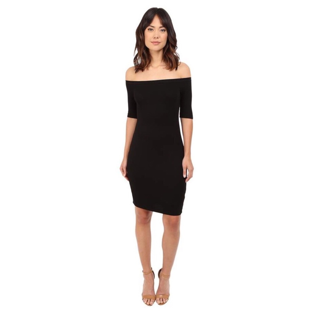 Splendid 2x1 off the shoulder rib dress Sz S/P/CH